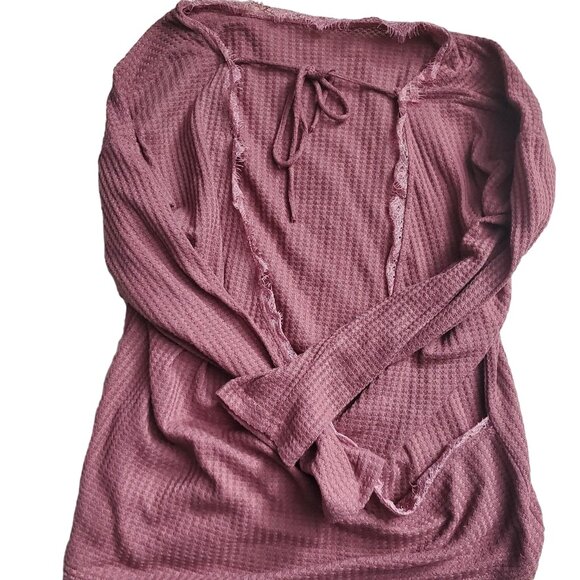 Bailey's Blossoms Mauve Pink Cardigan With Tie Fairycore Coquette Whimsygoth - Picture 1 of 7